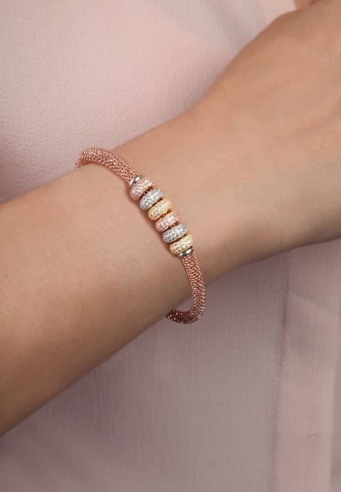 bracciale oro rosa